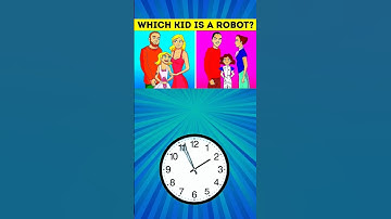 which kid is a robot? #shortvideo #quiz #riddles #usa #