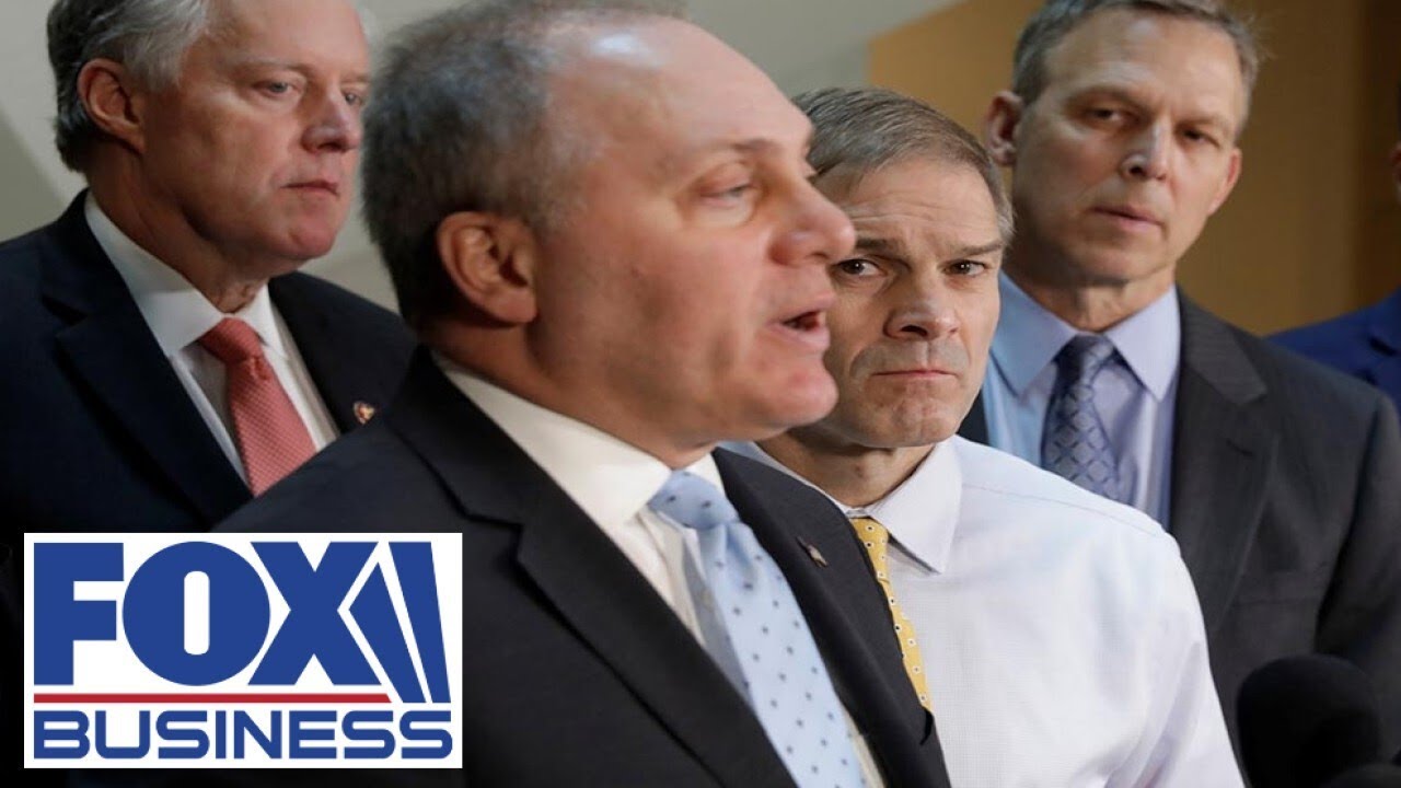 House Minority Whip Steve Scalise holds a press conference on Sec