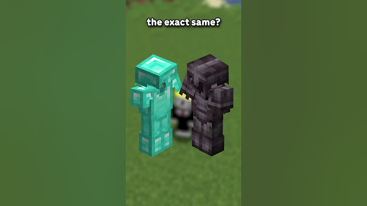 Is Netherite Armour Worth It?