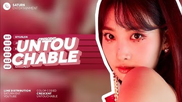 CRESCENT (초승달) - Untouchable // Line Distribution