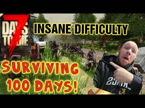 I SPENT 100 Days In 7 Days To Die heres what Happened Pt.1 #gaming ...
