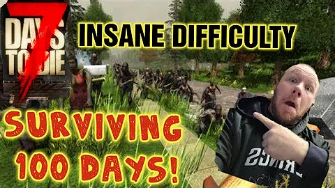 I SPENT 100 Days In 7 Days To Die heres what Happened Pt.1 #gaming #7daystodie #7dtd