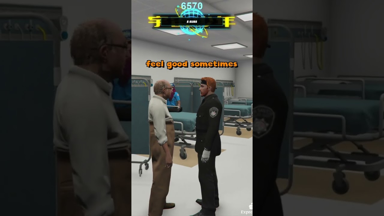 James Randal is just walkin' outta the room...