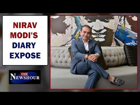 Times Now Nirav Modi's Diary Expose | The Newshour Debate (20th Feb)