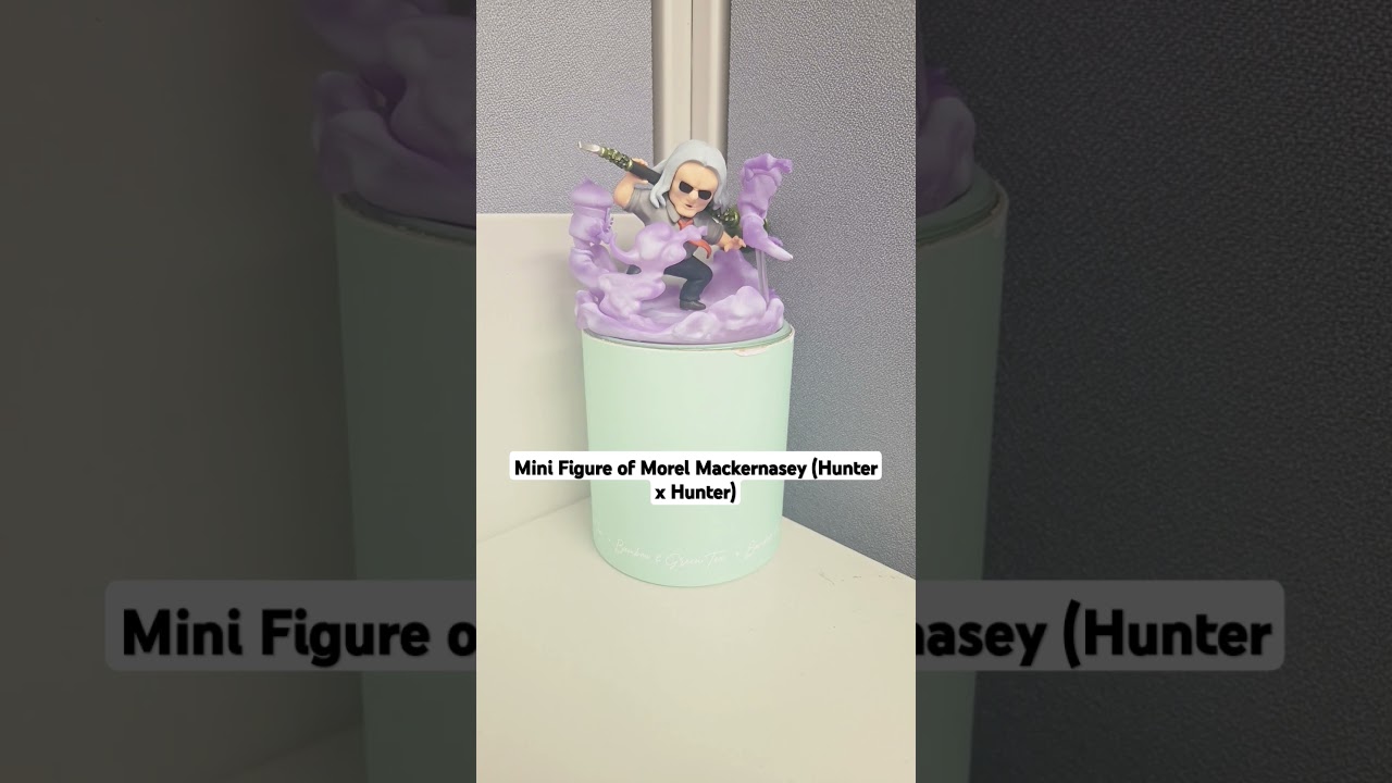 This is My Mini Figure of Morel Mackernasey (Anime: Hunter x Hunter)! 