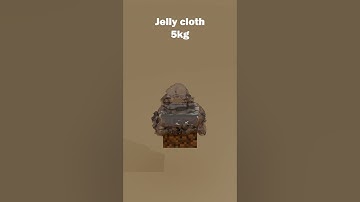 satisfying jelly cloth simulation 3  #satisfying  #blender #relaxing