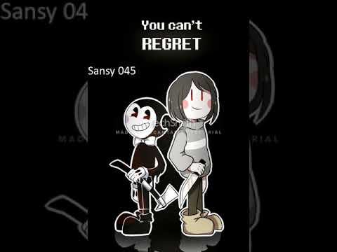 (BATIM X UNDERTALE)Build Our Machine/GIVE UP EVERY SOUL [BENDY/CHARA]