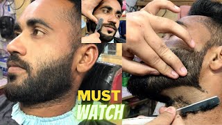 LATEST ARABIC 🔥 Beard Style 2023 | How To Arabic Beard Style | Tutorial Make Jeddah Salon