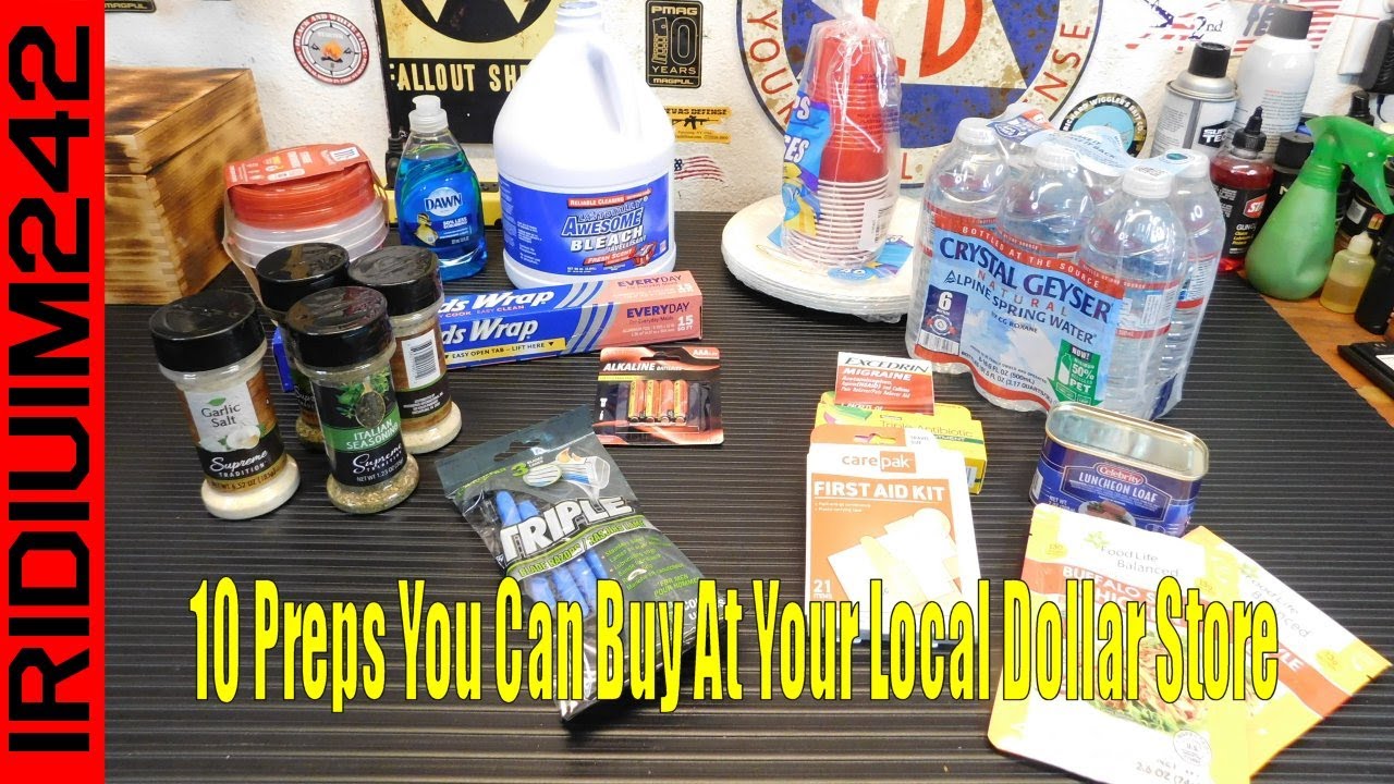 Dollar store prepping — a cheap, convenient way to start an emergency food  and supplies stash