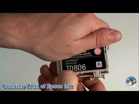 Inside Epson T0806 Light Magenta (Hummingbird) Ink Cartridge