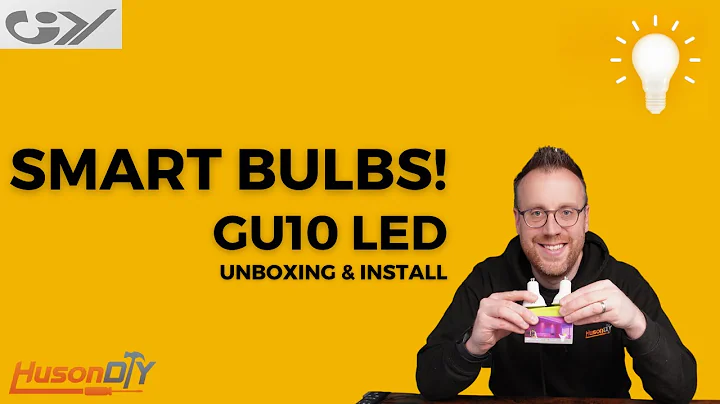 GU10 LED Smart Bulbs | Huson DIY | Unboxing & Install