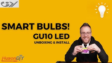 GU10 LED Smart Bulbs | Huson DIY | Unboxing & Install