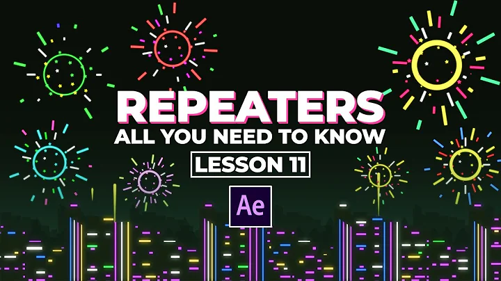 All you need to know about repeaters in After Effects || After Effects Course Lesson 11