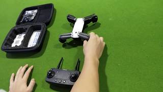 SMRC S20 RC Drone Foldable Quadcopter with WIFI 720P/1080P HD Camera FPV GPS Operational video