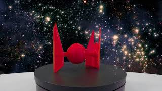 3D print of Star Wars Tie Interceptor