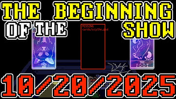 the ERROR missing CARD | Beginning of the Show 10/20/2025