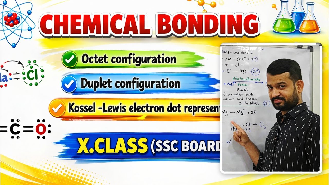 V Ramesh Ssc X .CLASS(SSC) | CHEMICAL BONDING-1 | By Ramesh - YouTube