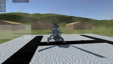 Ultimate helicopter  physics (  Robo_Heli_unity3d)