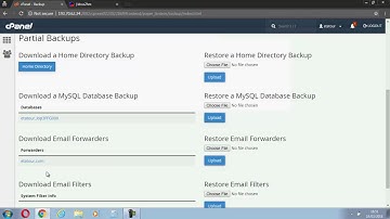 Backing your Drupal 8 website up with cPanel