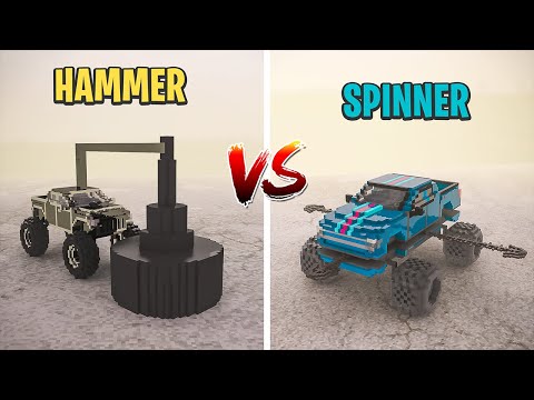 Monster HAMMER vs Monster SPINNER | Teardown