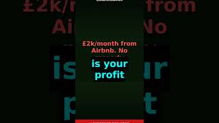 The Airbnb arbitrage model making £2k a month with no property