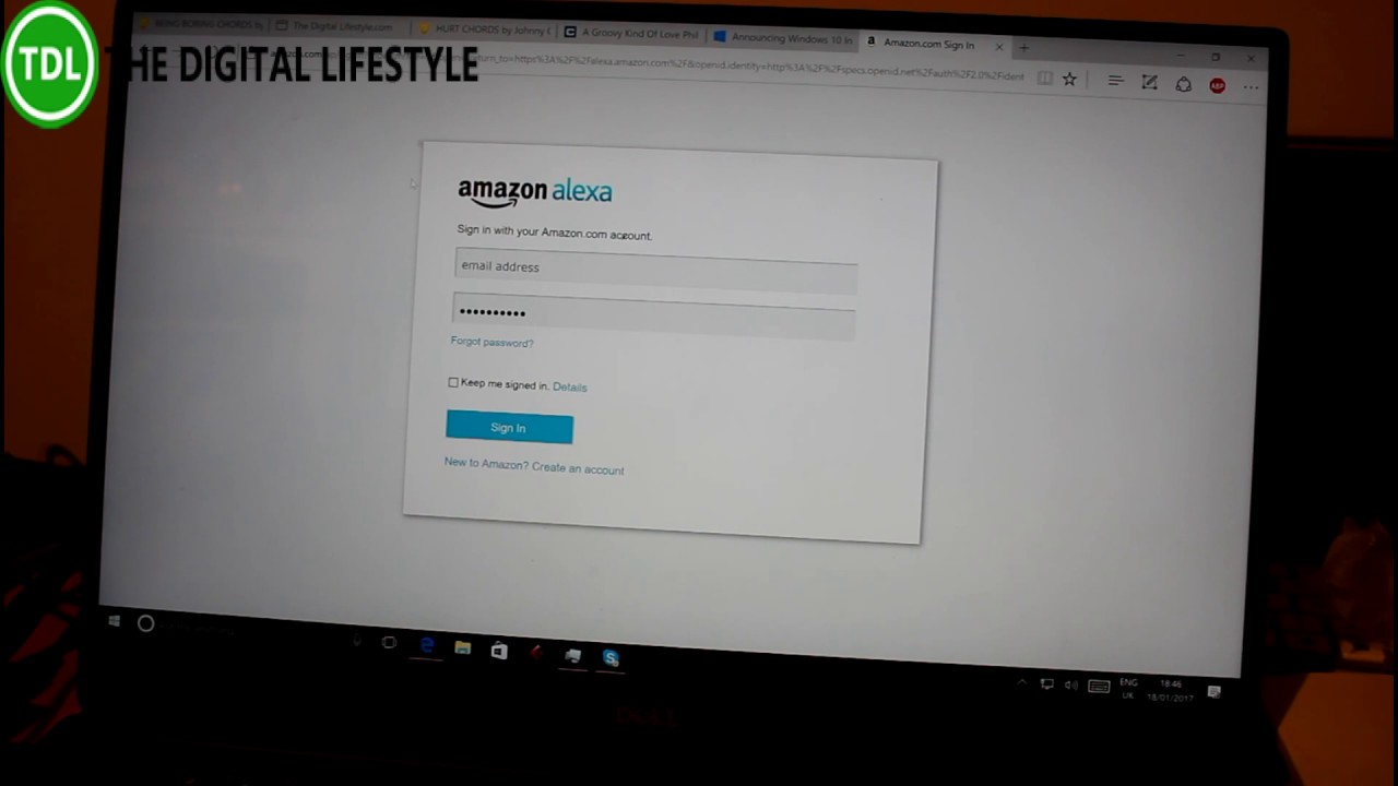 set up amazon alexa on computer