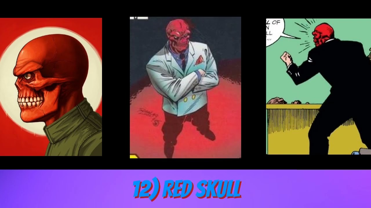 Top 20 Avengers villains (Dark Age) 