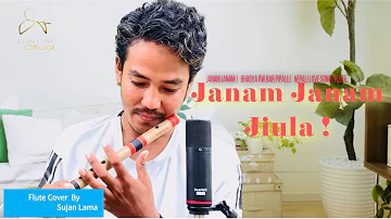 JANAM JANAM JIULA SANGAI | FLUTE Version | Ananda Milan | Nepali Film  Bar Pipal | Sujan Lama
