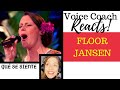 Voice Coach Reacts | Floor Jansen | Que Se Siente | Beste Zangers 2019