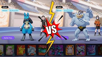 Lucario vs Machamp || Pokémon Unite #05