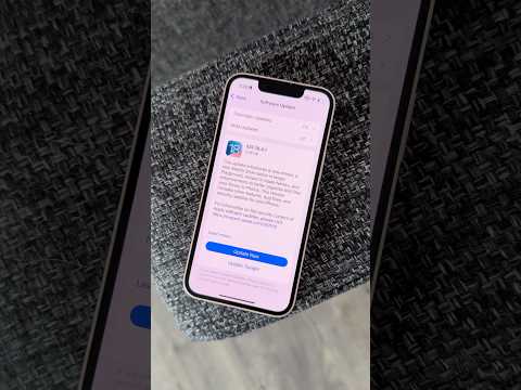 iOS 18.4.1 released!
