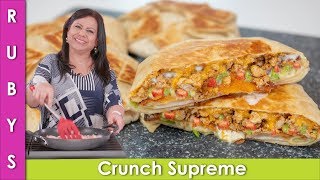 Keemay Wala Crunchy Wrap Taco Bell Wala Recipe in Urdu Hindi  - RKK