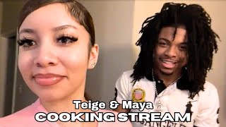 Teige and Maya Buckets Cooking Stream 03/08/25