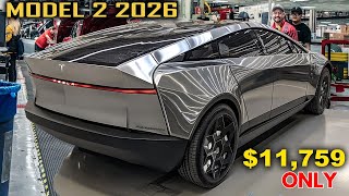 Elon Musk’s $11,759 Tesla Model 2 Is Here – The EV World Will Never Be Same!