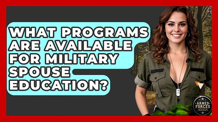 What Programs Are Available for Military Spouse Education? - Armed Forces Insider
