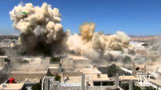 Barrel Bombing Campaign Intensifies in Aleppo, Syria