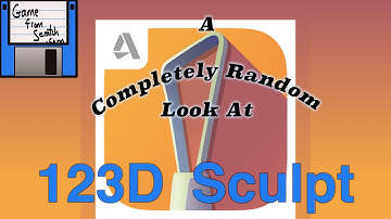123D Sculpt -- A Completely Random Look At