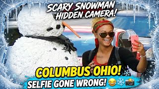 Scary Snowman Hidden Camera Practical Joke Columbus Ohio (2016) Episode 2
