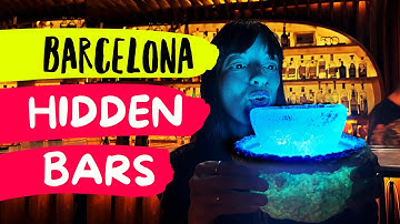 BARCELONA Hidden BARS! Best SPEAKEASY in the old city!