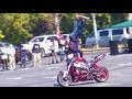 まさかのクラッシュ!! NEXT AUTO SHOW 2014　バイクスタントショー!