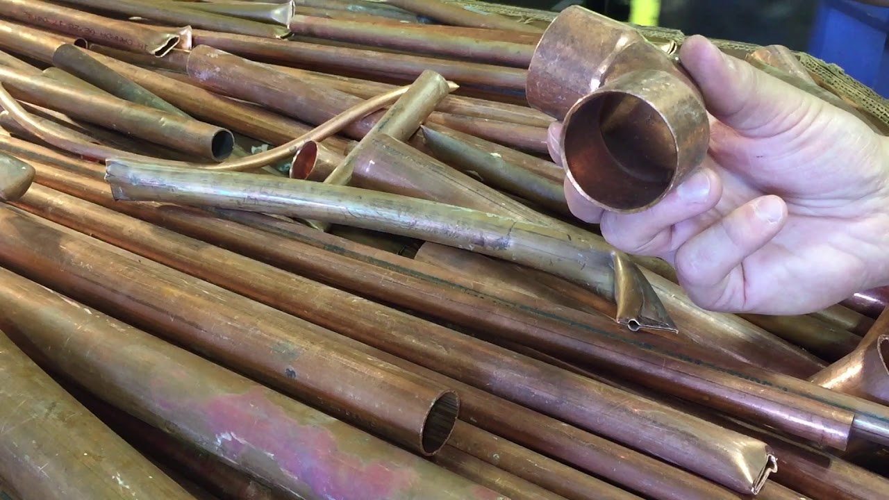 #13 Copper Tubing Scrap - Clean Copper Pipe