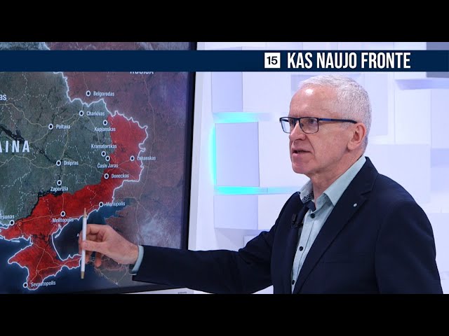 Kas naujo fronte: G.Bagdonas – apie naują rusų apšaudymų taktiką, grėsmę Časiv Jarui ir FSB klaidas class=