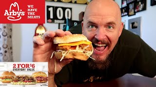 NEW Arby's  Chicken Cheddar Ranch Sandwich Review | 2 for $6 | Limited Time Offer