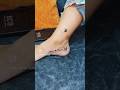 Female Tattoo Artist #ankletattoo #traveltattoo #femaletattooartistinnavimumbai #theladytattooist