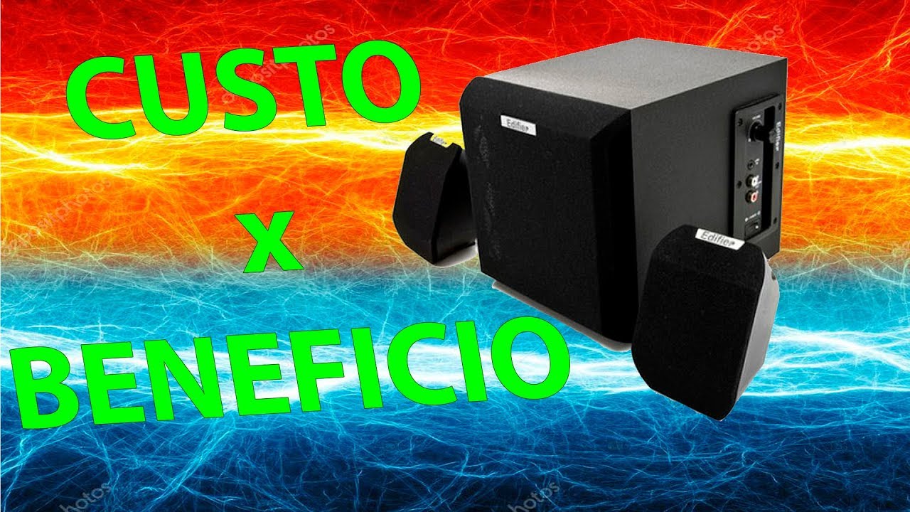 EDIFIER X100B 2.1 - PEQUENO GRANDE GIGANTE