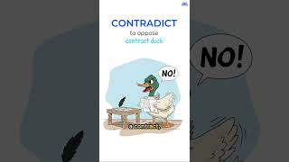 SAT Vocabulary #0237: CONTRADICT (Meaning + Memory Trick)