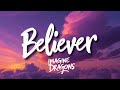 Imagine Dragons – Believer (Lyrics) | Intense Rock Motivation Anthem