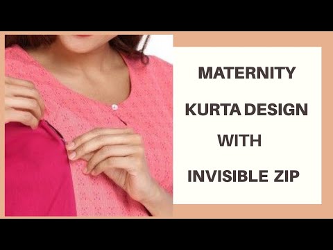 Feeding kurtis for mothers with zip– MomSoon Maternity