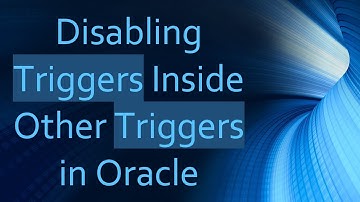 Disabling Triggers Inside Other Triggers in Oracle