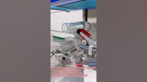 Screen printing machine, curved surface screen printing # Cursor alignment screen printing machine